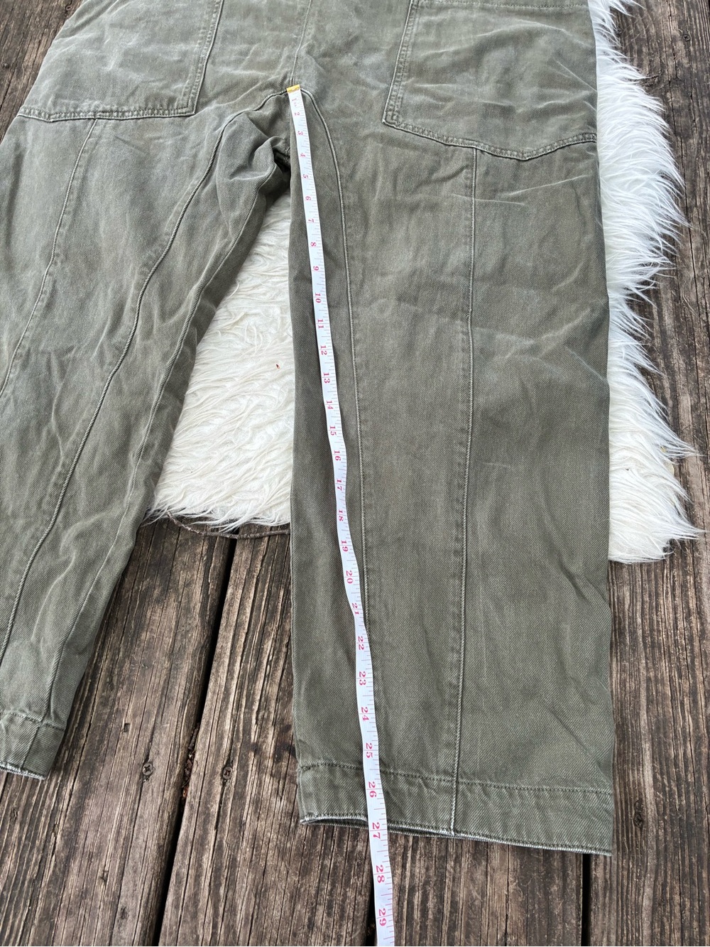 🌺FREE PEOPLE Denim overall pants 🌺 - Picture 6 of 9